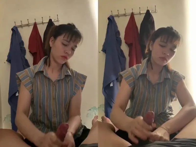 Anh trai đi vắng, ép vợ sắp cưới của anh trai sục củ khoải xuất tinh